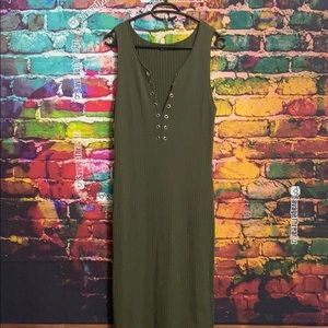 New York & Company Dresses - Green Bodycon Maxi Dress New York & Company Dresses - Green Bodycon Maxi Dress